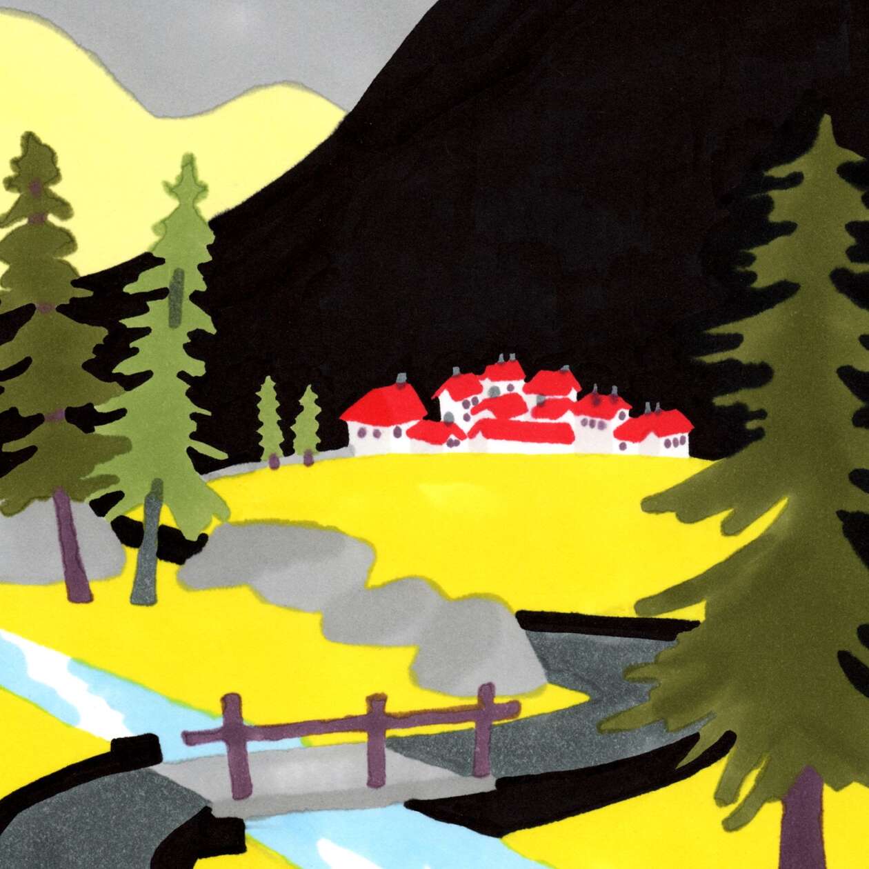 Agathe Meunier Landscape Paintings (7)