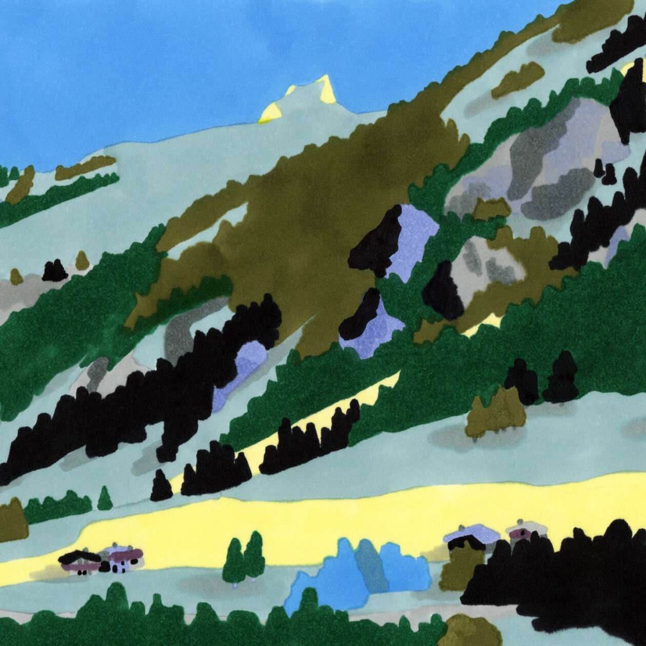 Agathe Meunier Landscape Paintings (8)