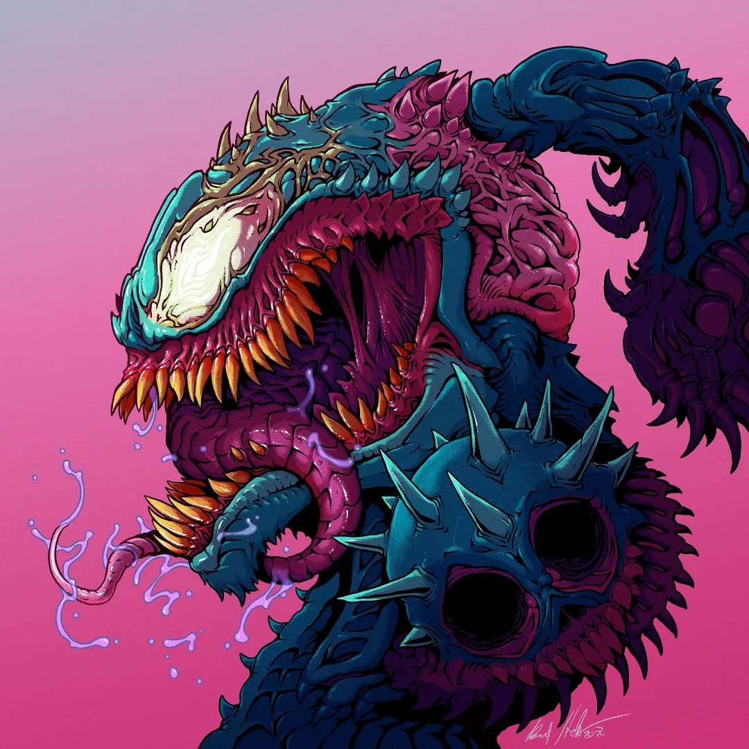 Brock Hofer’s Neon Monsters (1)