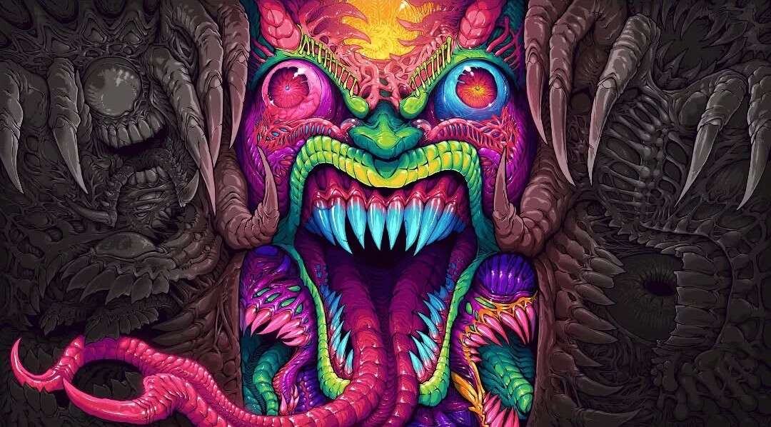 Brock Hofer’s Neon Monsters (8)