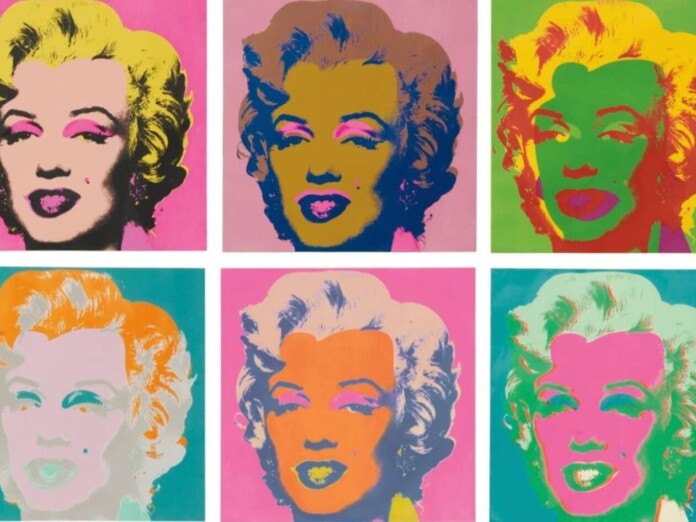 Detail Of Marilyn Diptych, 1962, By Andy Warhol