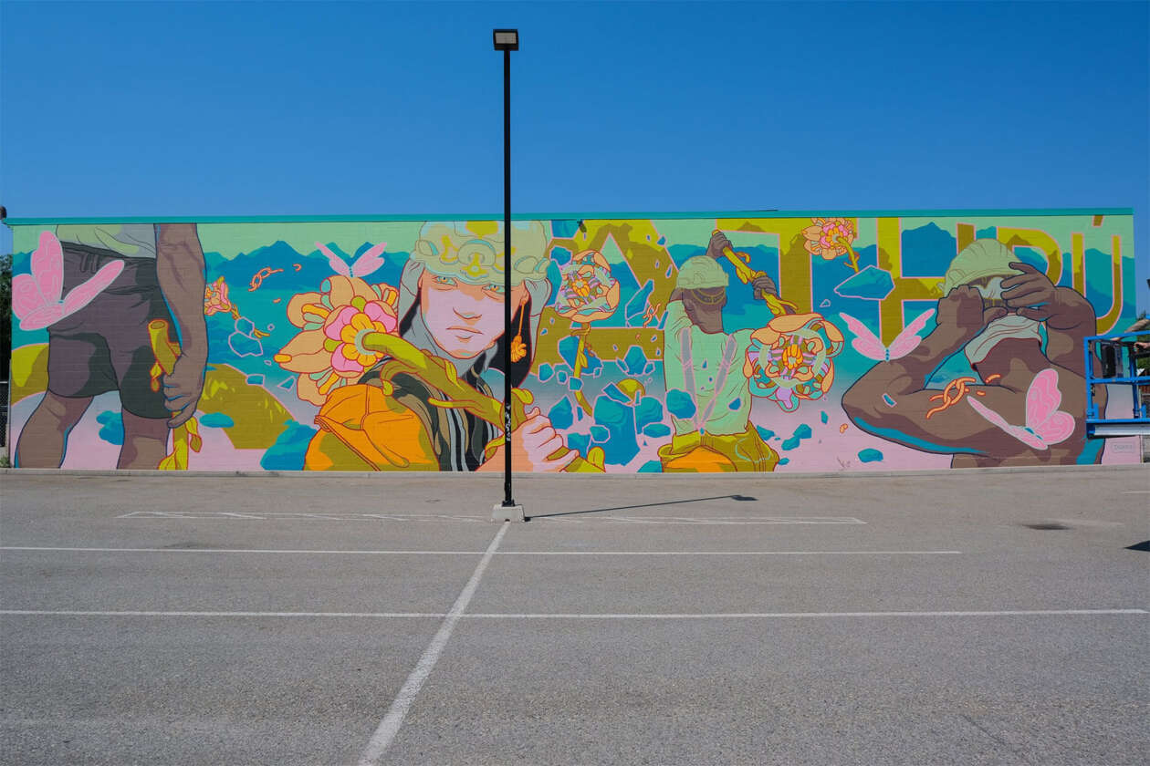 Doras' Vibrant Large Scale Urban Murals (1)