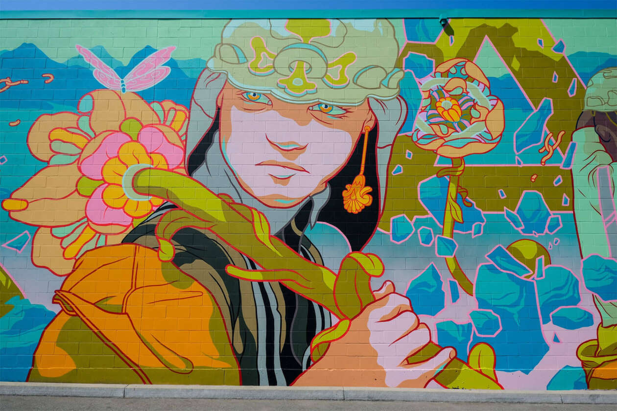 Doras' Vibrant Large Scale Urban Murals (2)