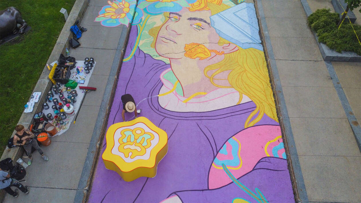 Doras' Vibrant Large Scale Urban Murals (3)