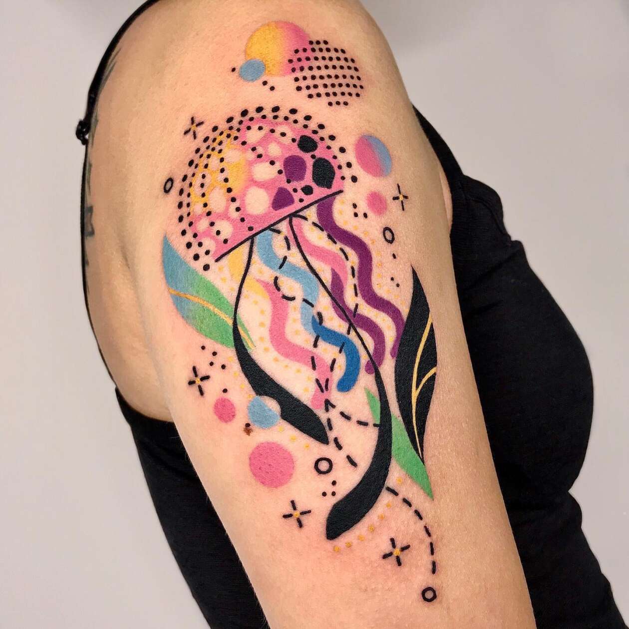 Gaëtan Le Gargasson’s Semi Abstract Animal Tattoos (10)