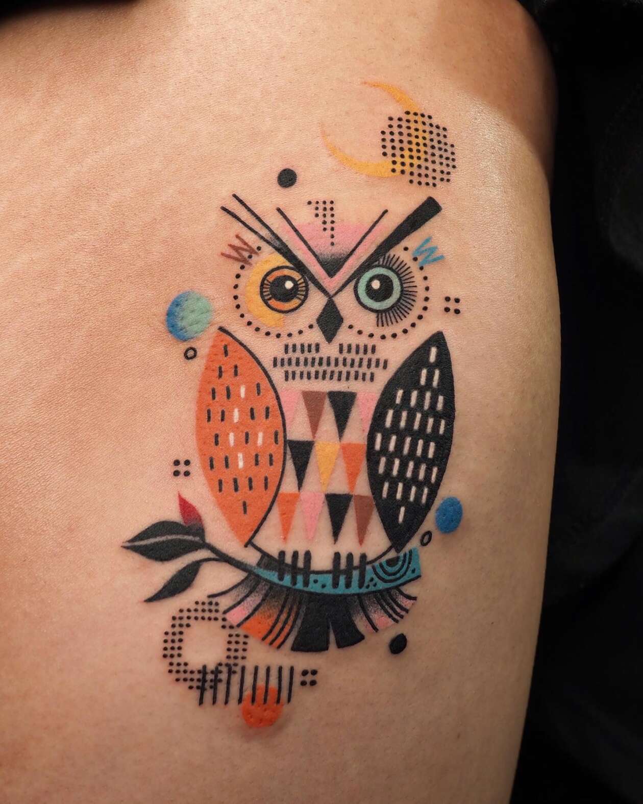 Gaëtan Le Gargasson’s Semi Abstract Animal Tattoos (11)