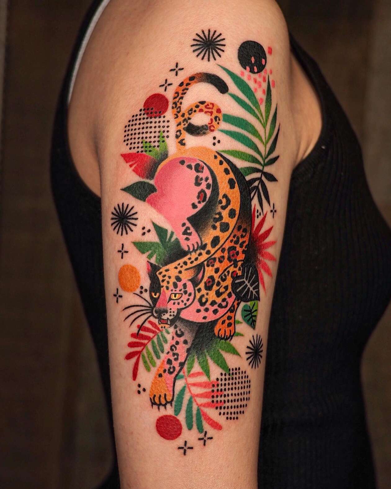 Gaëtan Le Gargasson’s Semi Abstract Animal Tattoos (13)