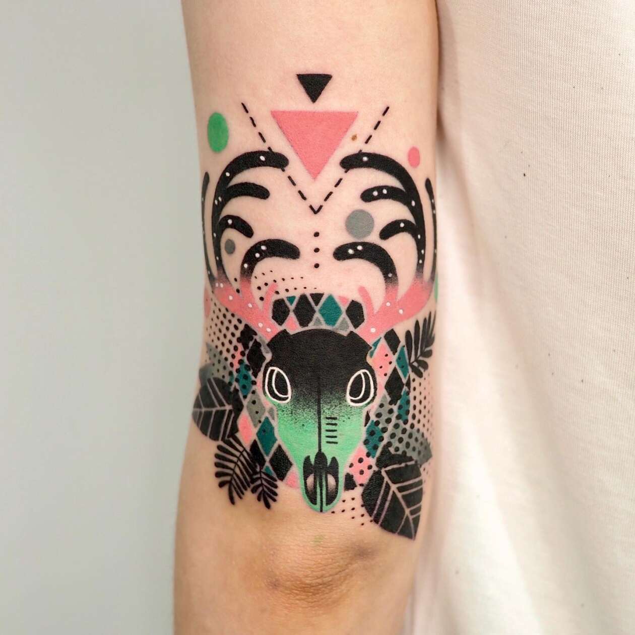 Gaëtan Le Gargasson’s Semi Abstract Animal Tattoos (15)