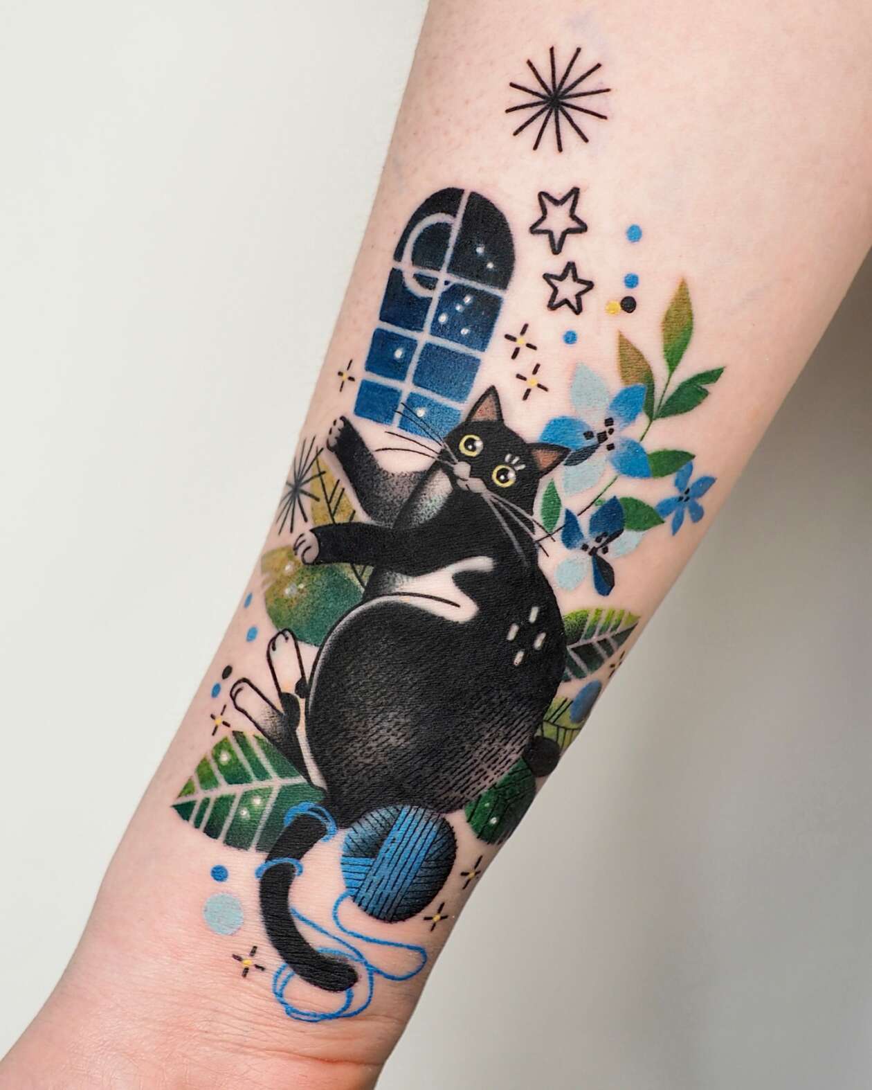 Gaëtan Le Gargasson’s Semi Abstract Animal Tattoos (29)