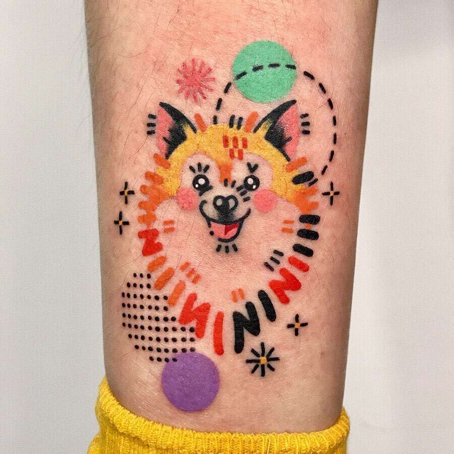 Gaëtan Le Gargasson’s Semi Abstract Animal Tattoos (7)