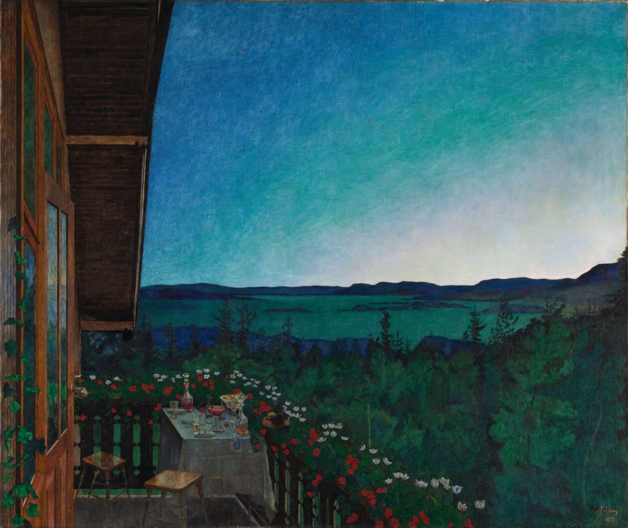 Harald Sohlberg's Landscape Paintings (4)