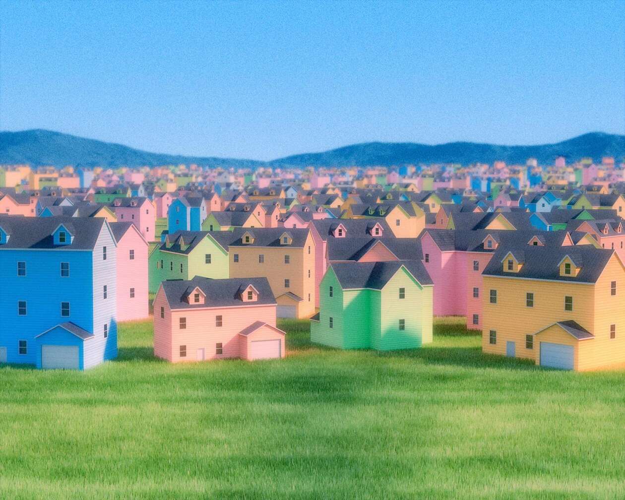 Hayden Williams' 'suburbs' Illustration Series (5)