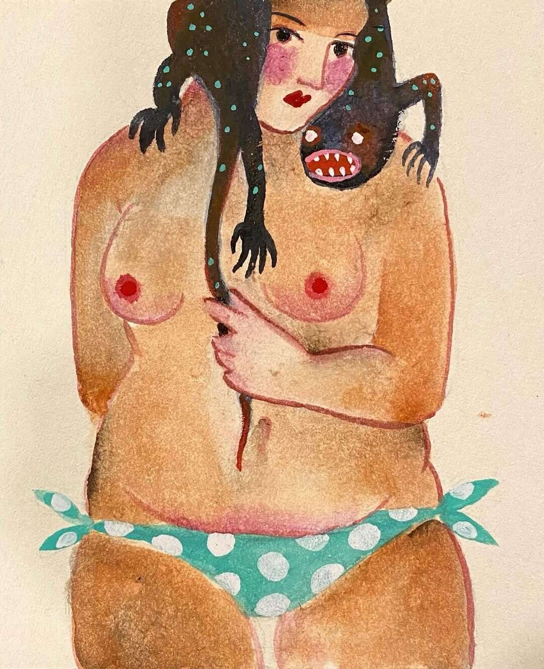 Jackie Dunn Smith’s Female Paintings (10)