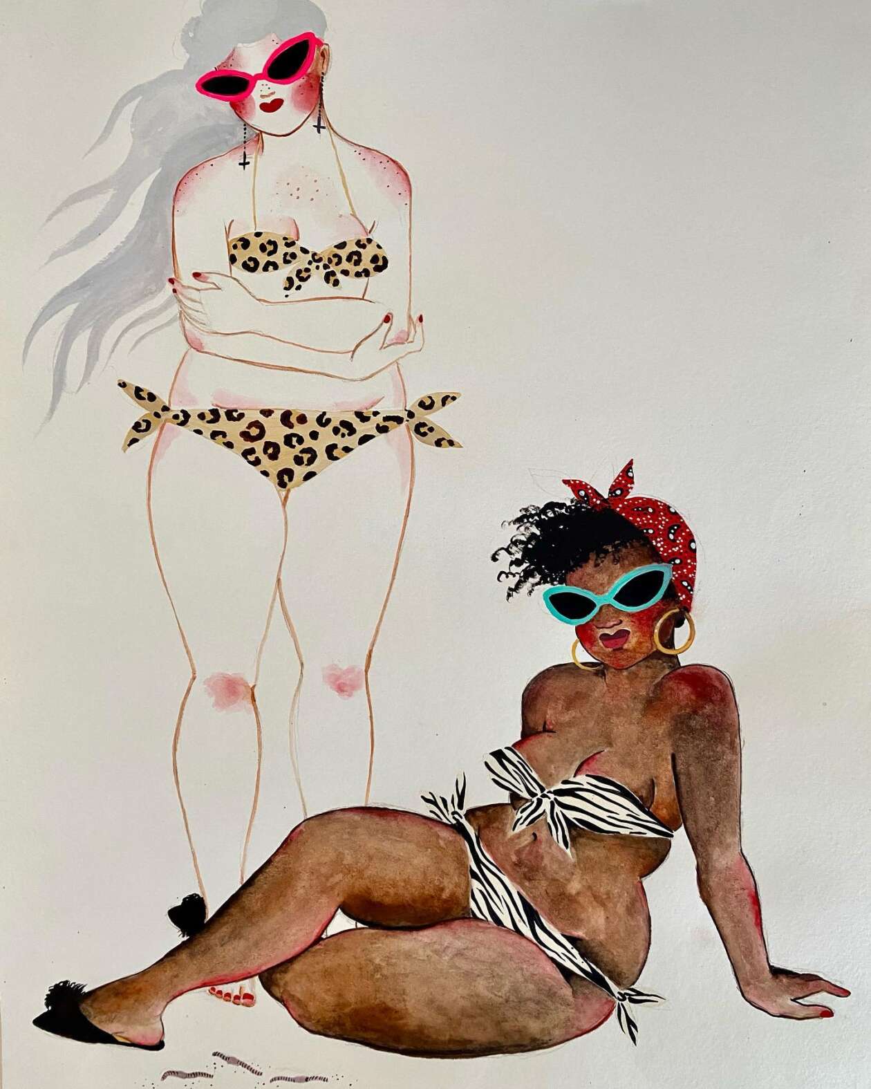 Jackie Dunn Smith’s Female Paintings (3)