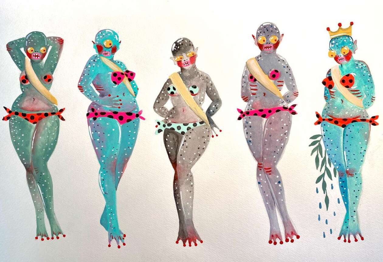 Jackie Dunn Smith’s Female Paintings (4)