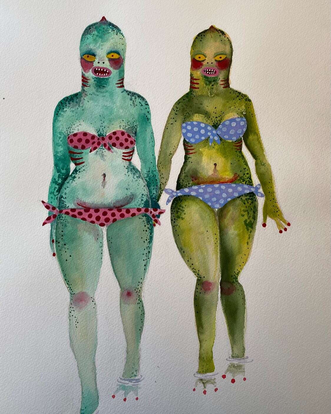 Jackie Dunn Smith’s Female Paintings (5)