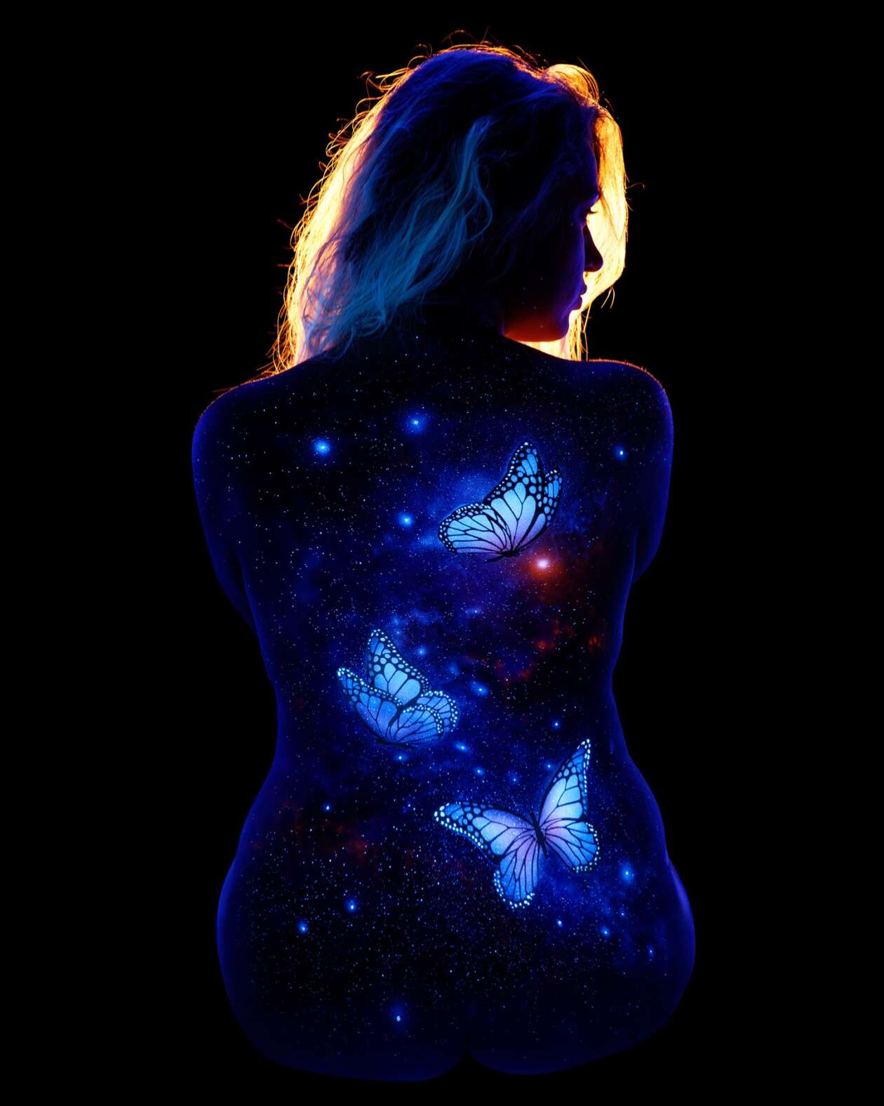 John Poppleton’s Glowing Body Art (17)