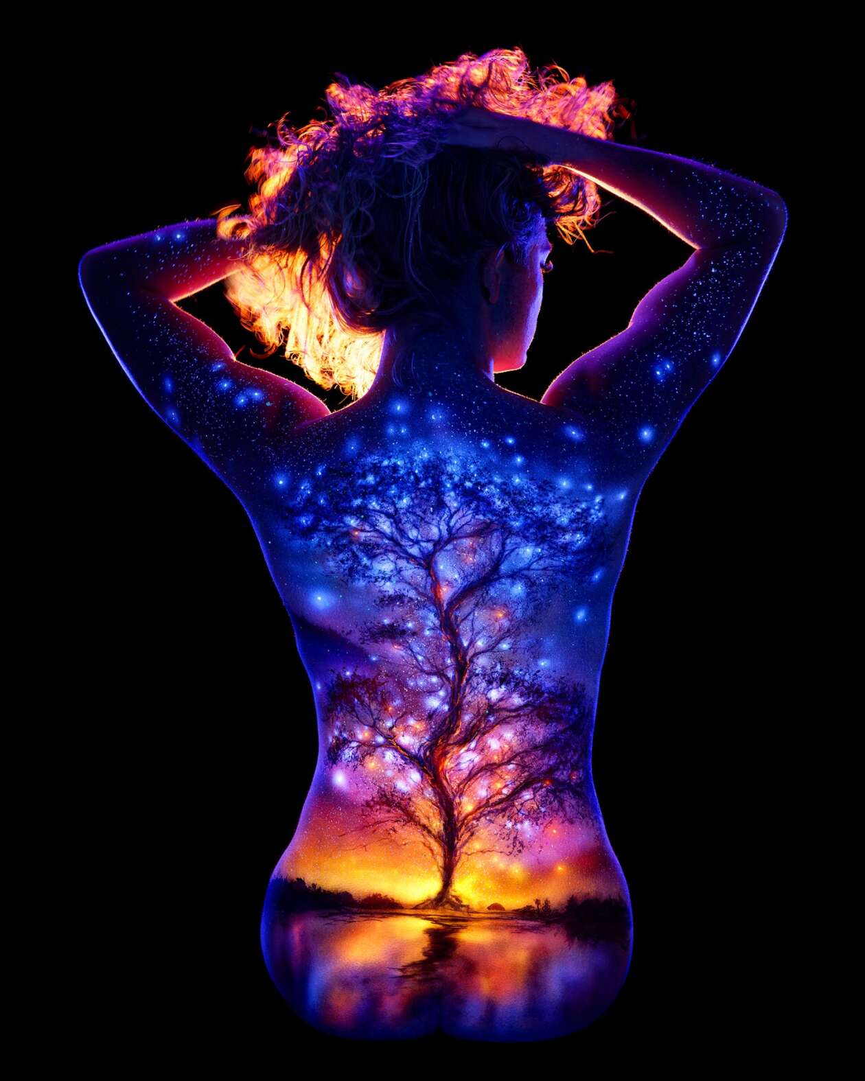 John Poppleton’s Glowing Body Art (20)