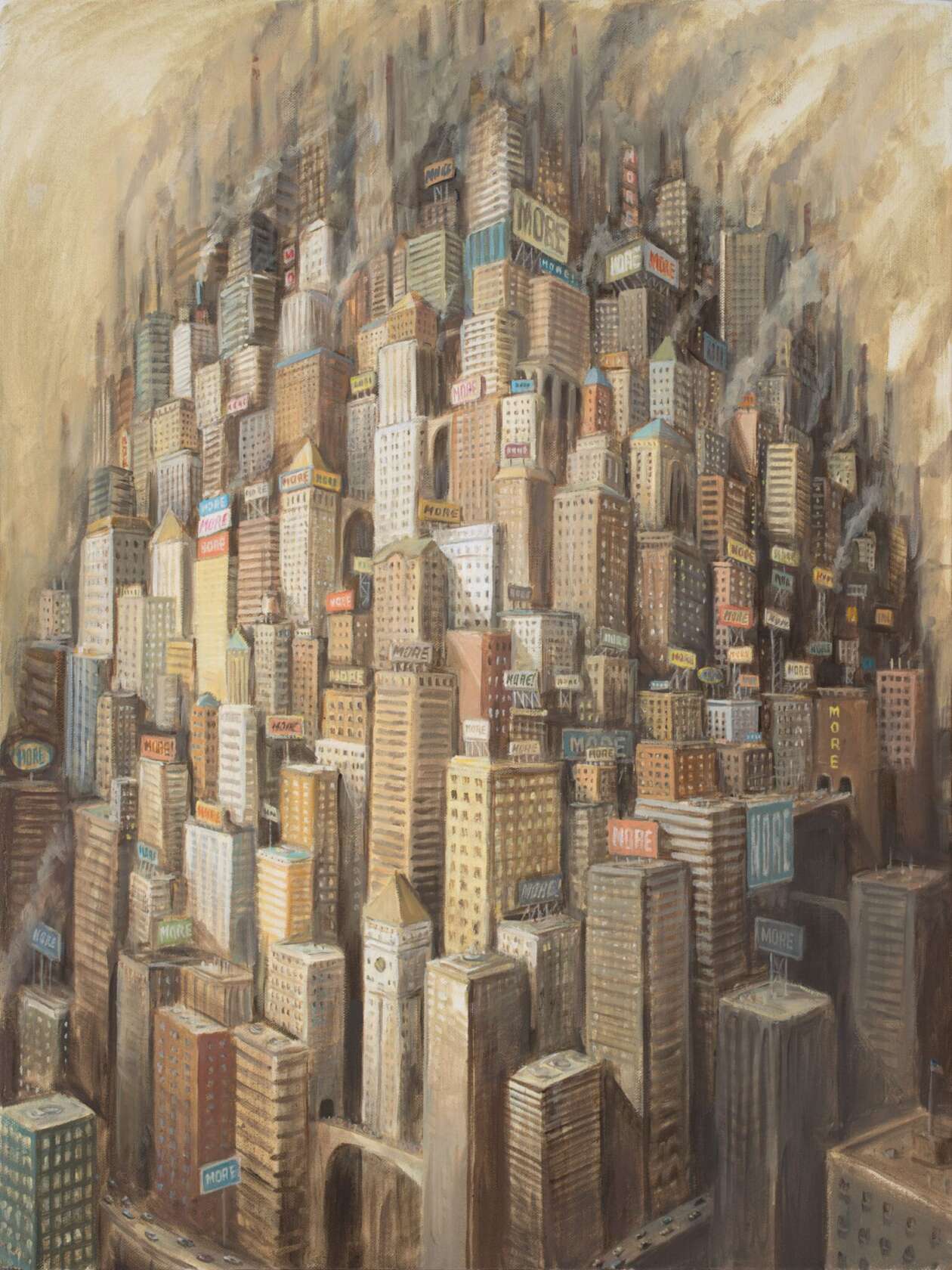 Michael Kerbow's 'late Capitalism' Painting Series (10)