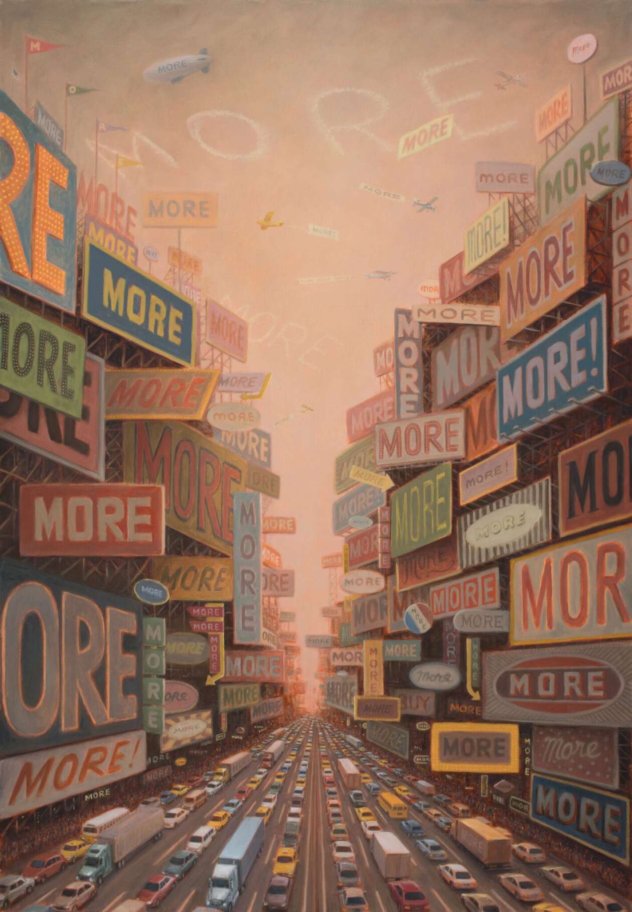 Michael Kerbow's 'late Capitalism' Painting Series (11)