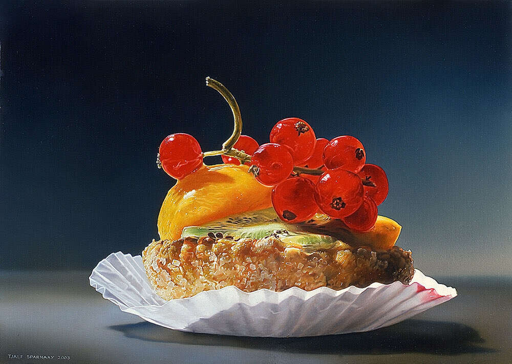 Tjalf Sparnaay's Hyperrealistic Food Paintings (1)