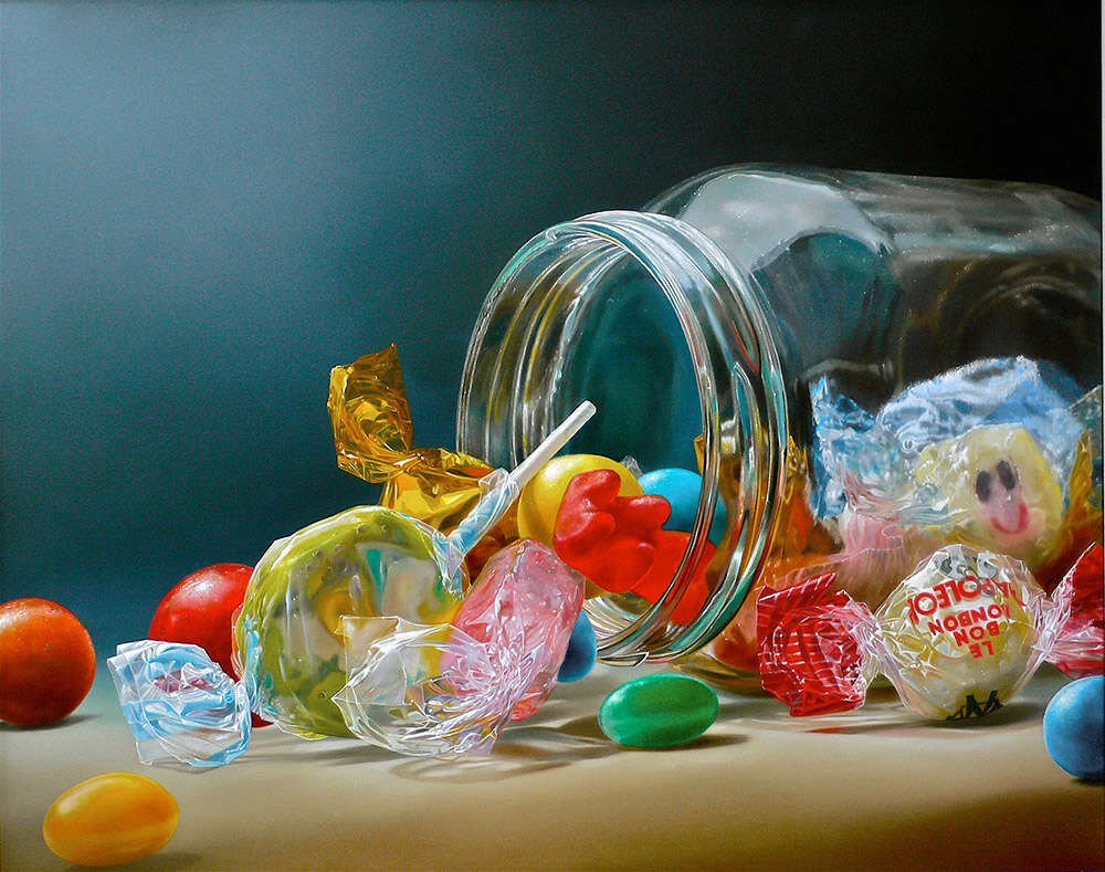 Tjalf Sparnaay's Hyperrealistic Food Paintings (22)