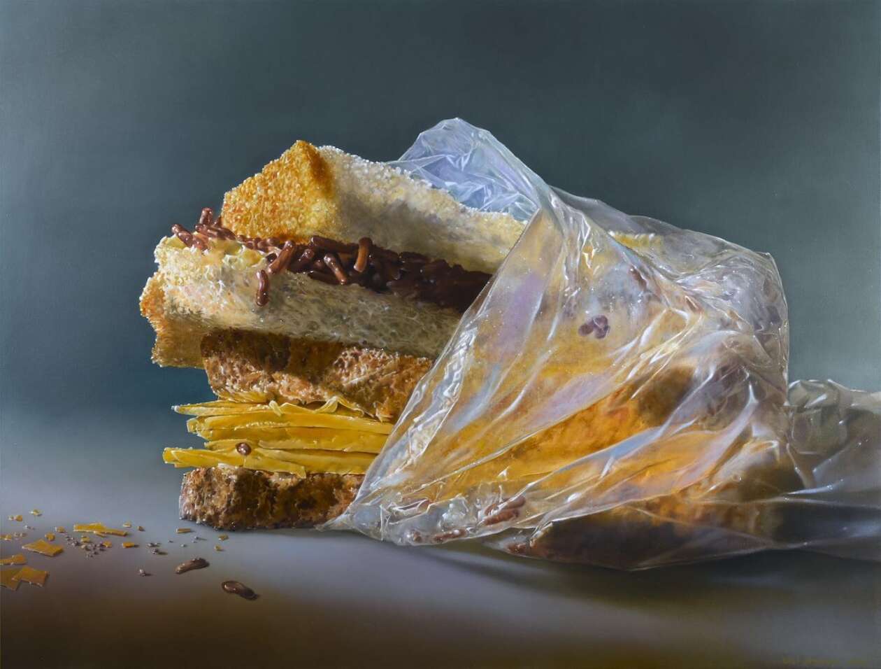 Tjalf Sparnaay's Hyperrealistic Food Paintings (8)