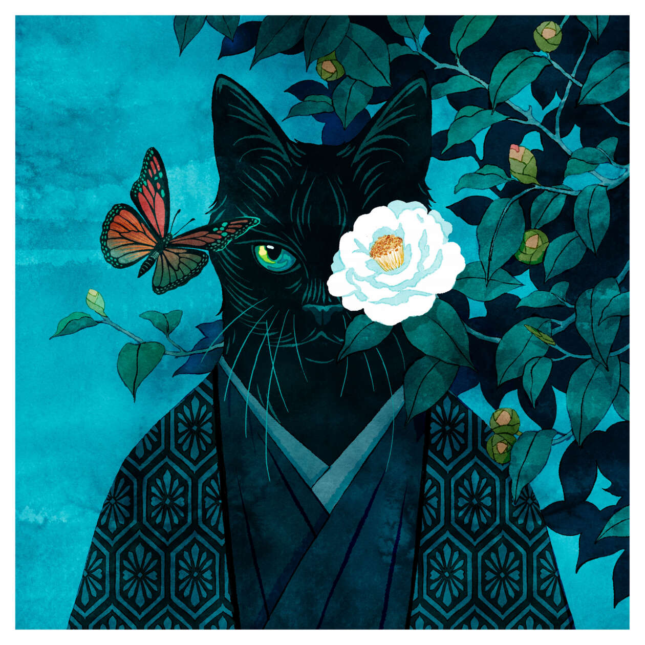 A Floating World Illustration Series By Tung Nam (4)