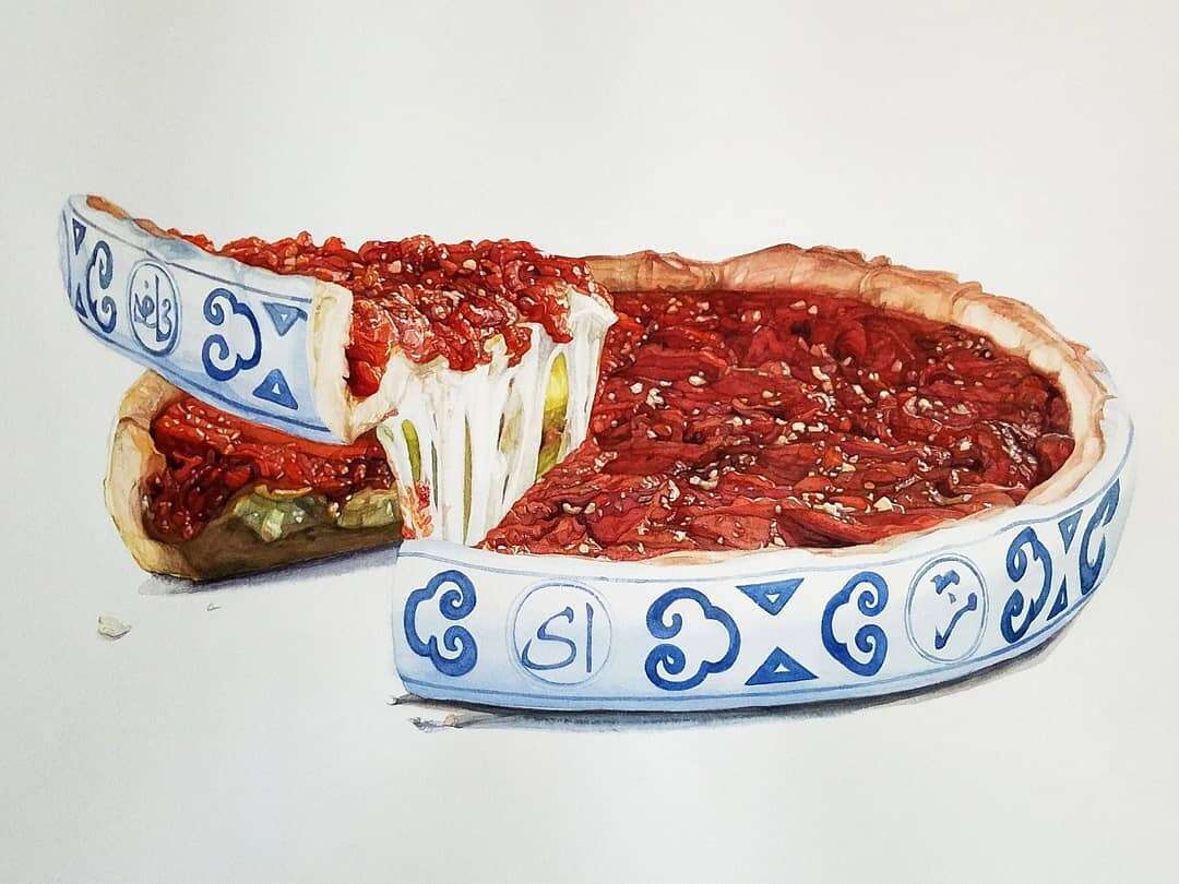 Chunbo Zhang’s Porcelain Food Paintings (1)