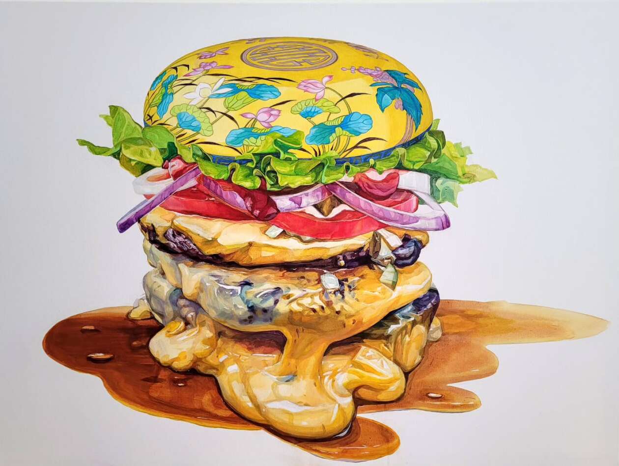 Chunbo Zhang’s Porcelain Food Paintings (3)