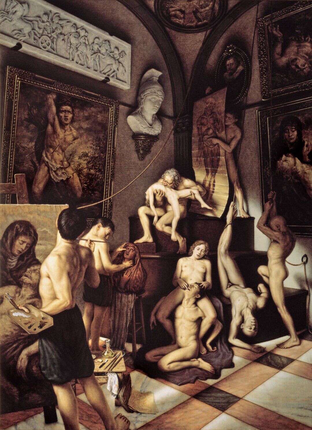 Dino Valls' Figurative Oil Paintings (1)