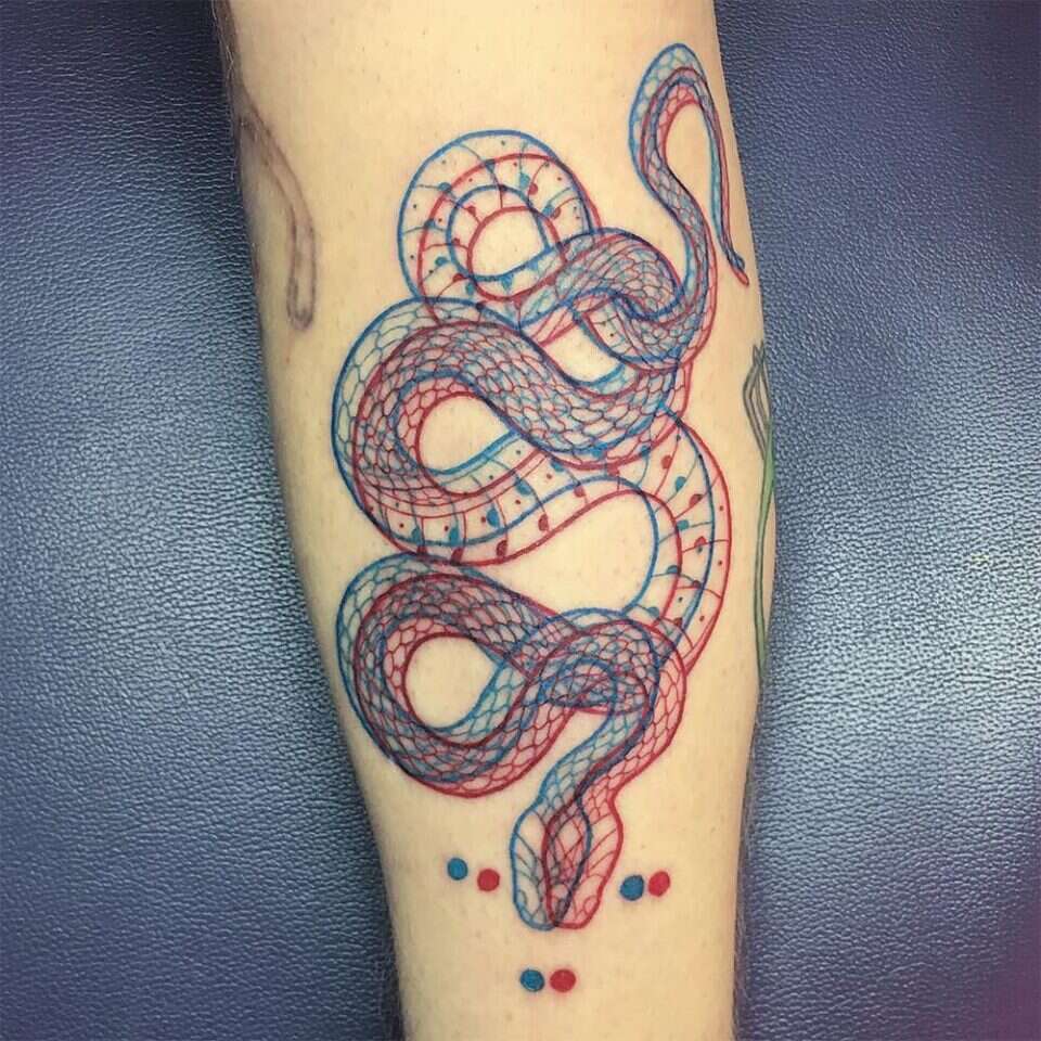 Serpentine Tattoos By Mirko Sata (9)