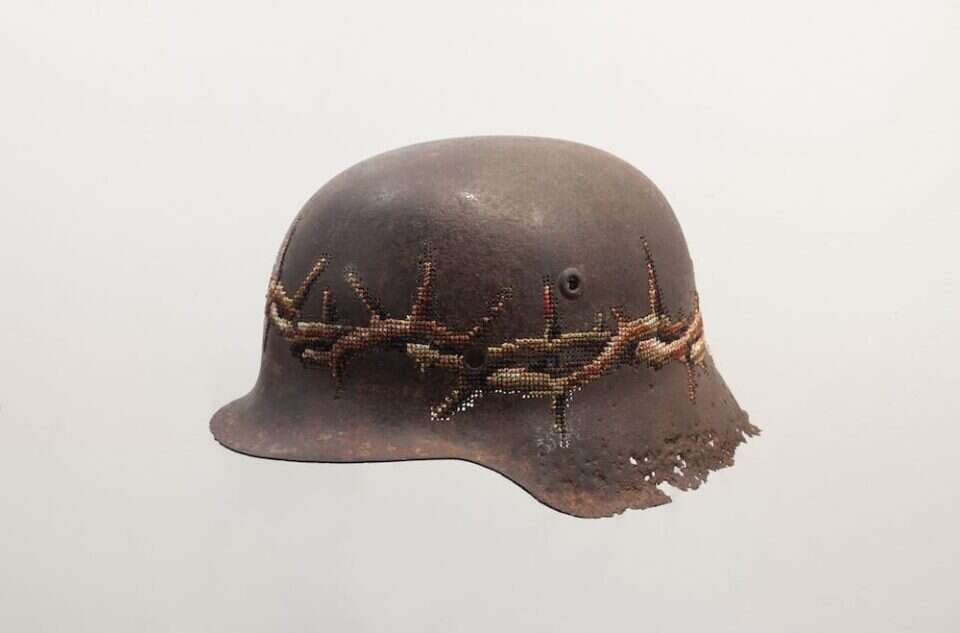 Severija Inčirauskaitė Kriaunevičienė's Embroidered Metal Art (12)