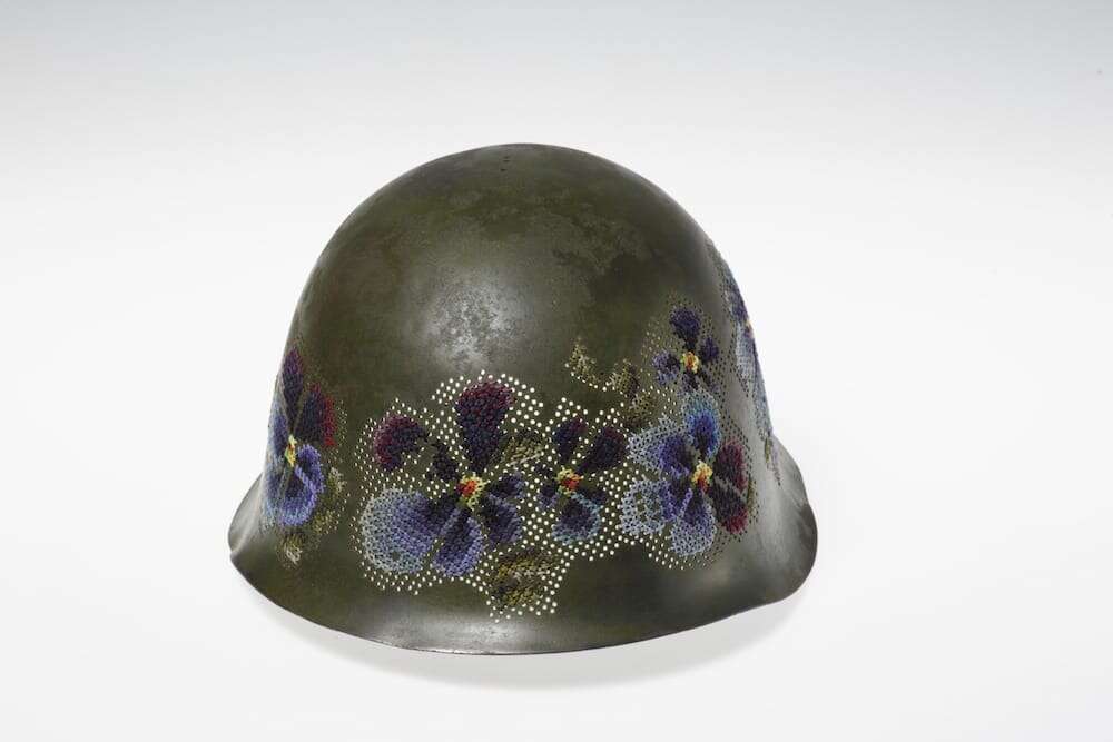 Severija Inčirauskaitė Kriaunevičienė's Embroidered Metal Art (13)