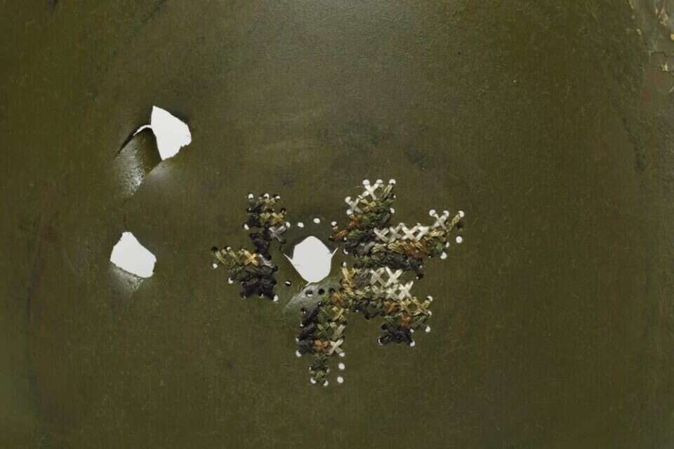 Severija Inčirauskaitė Kriaunevičienė's Embroidered Metal Art (15)