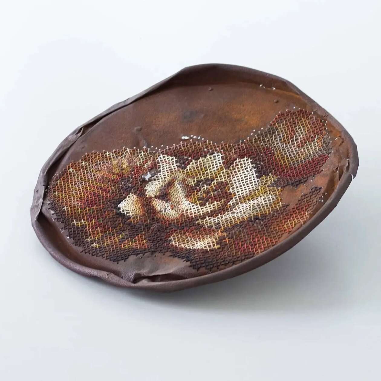 Severija Inčirauskaitė Kriaunevičienė's Embroidered Metal Art (22)