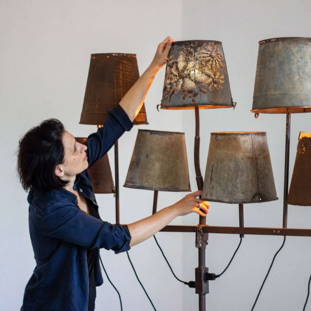 Severija Inčirauskaitė Kriaunevičienė's Embroidered Metal Art (26)