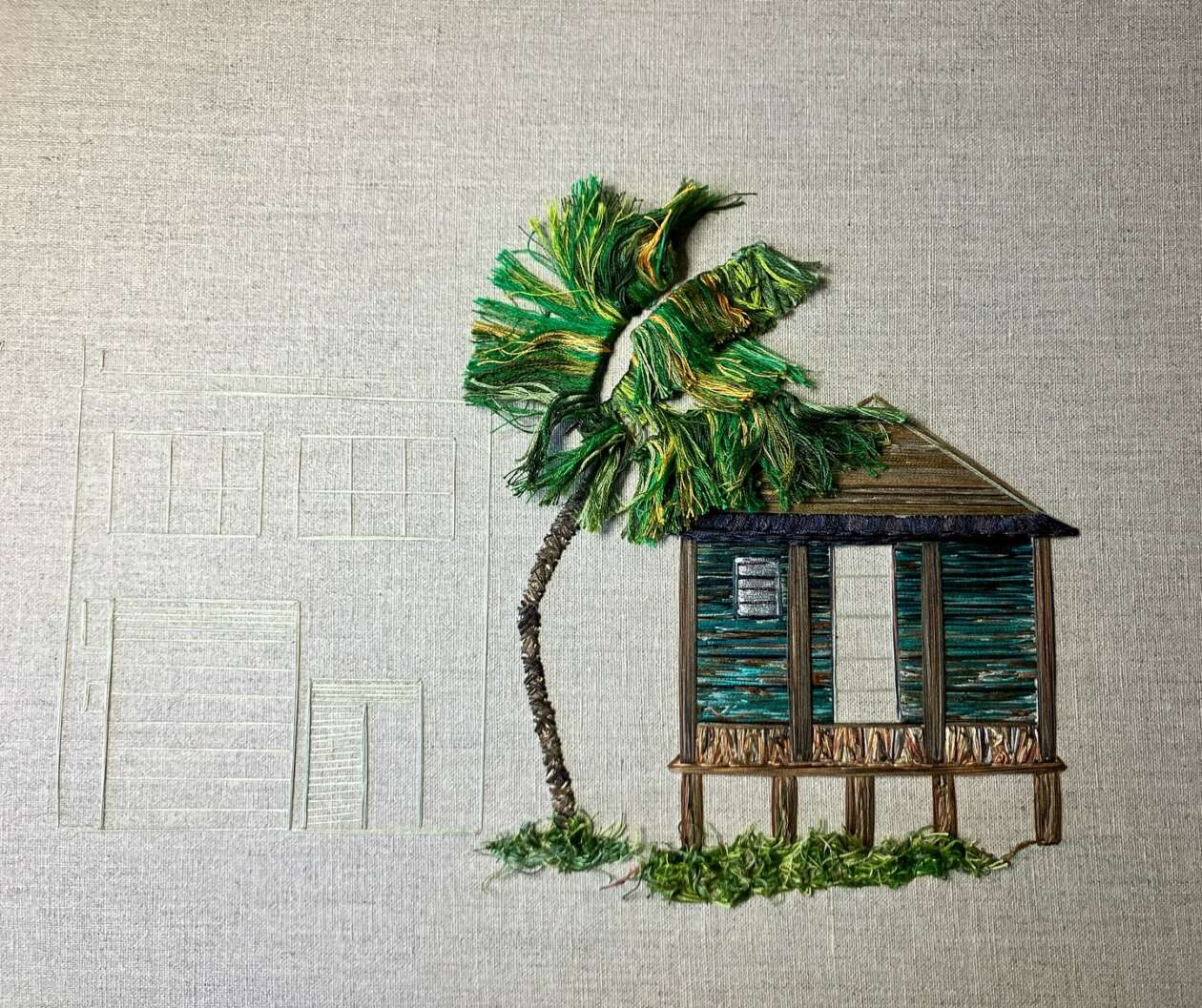 Embroidered Paintings By Melissa Calderón (5)