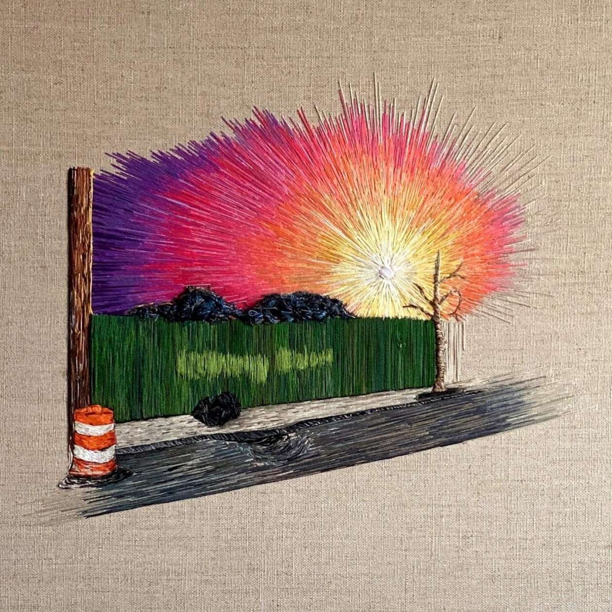 Embroidered Paintings By Melissa Calderón (9)