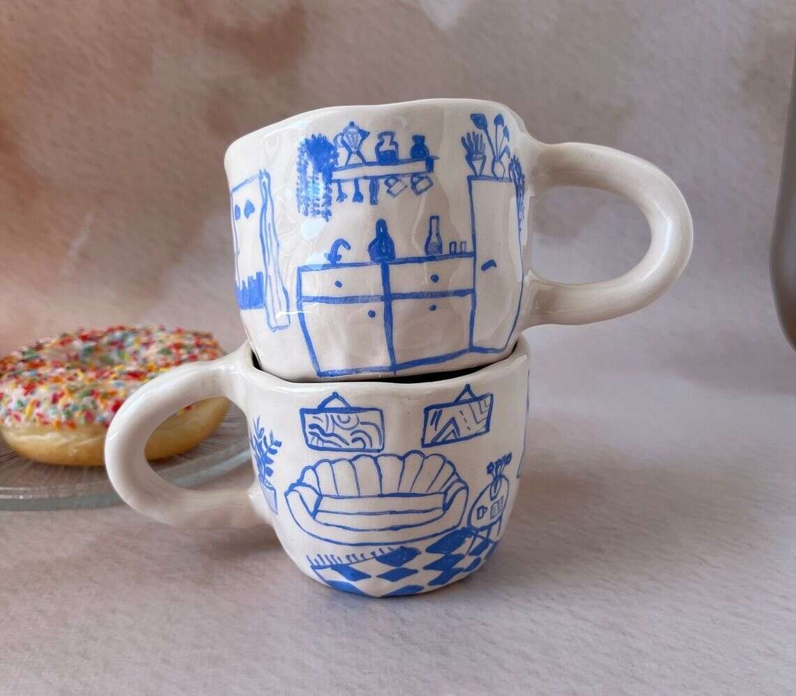 Handcrafted Ceramic Mugs By Ümmühan (11)