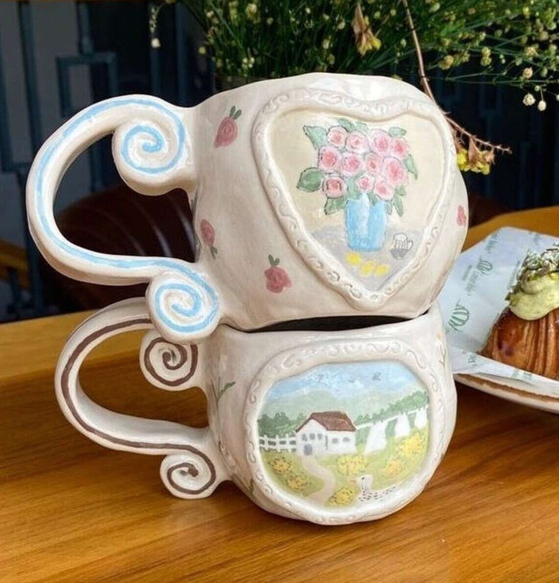 Handcrafted Ceramic Mugs By Ümmühan (3)