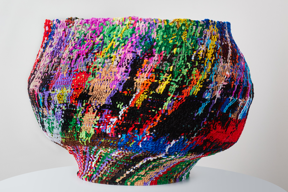 Handwoven Pipe Cleaner Vessels By Salvador Dominguez (2)
