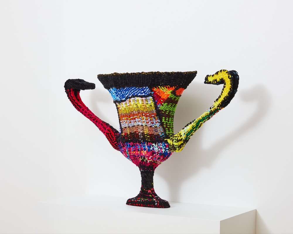 Handwoven Pipe Cleaner Vessels By Salvador Dominguez (4)