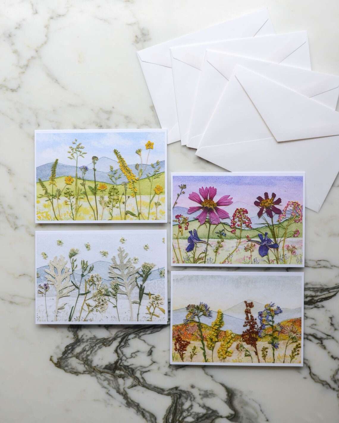 Karly Murphy’s Pressed Flower Greeting Cards (14)