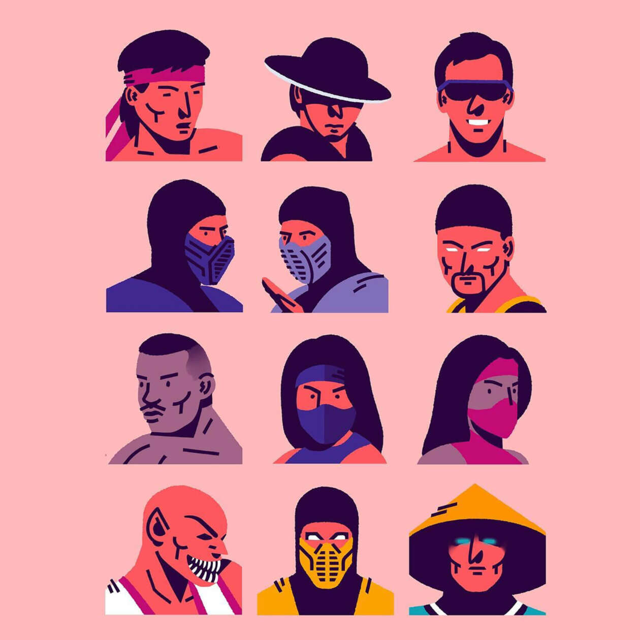 Nostalgic Pop Culture Characters By Damiano Stingone (10)