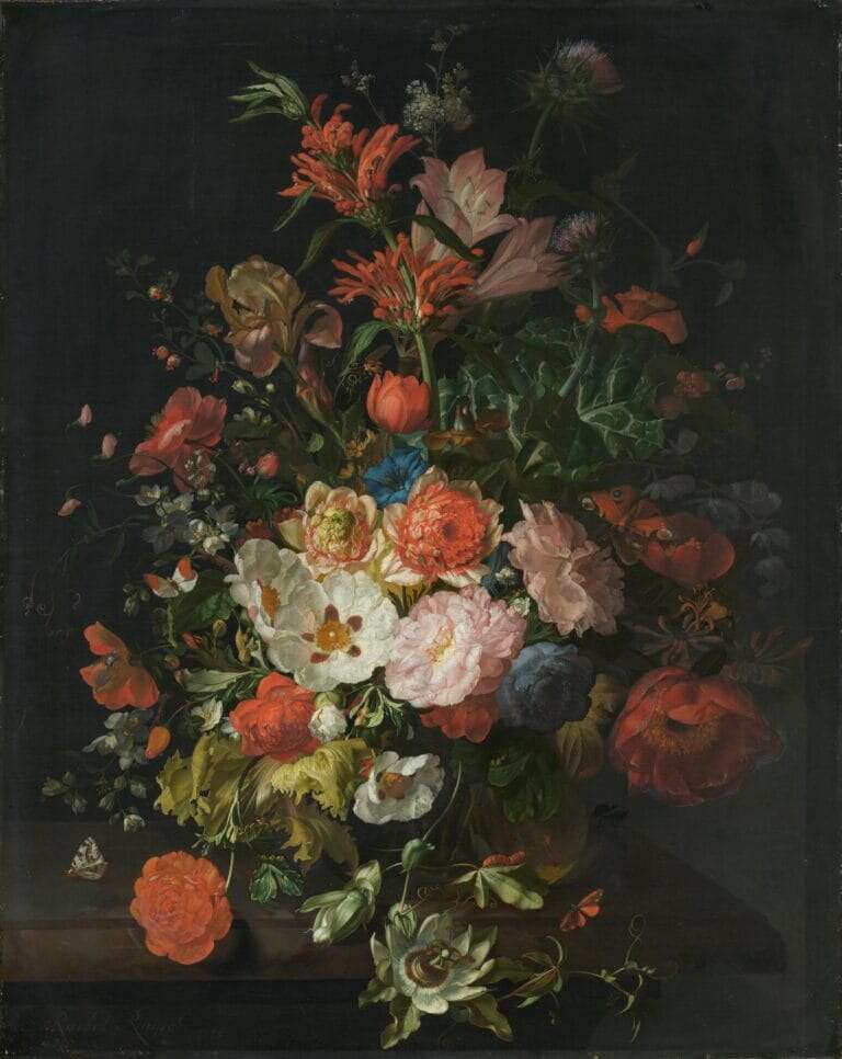 Rachel Ruysch's Still Life Paintings (4)