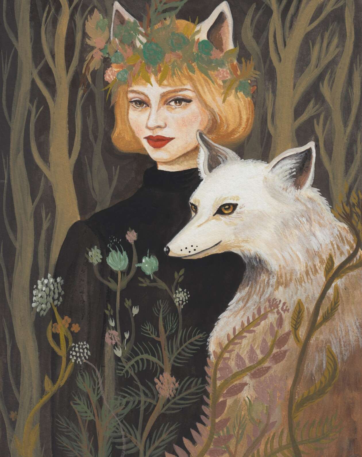 Rachel A Rua’s Fantasy Gouache Paintings (12)