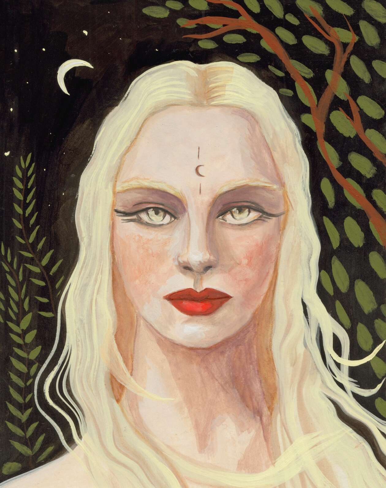 Rachel A Rua’s Fantasy Gouache Paintings (16)