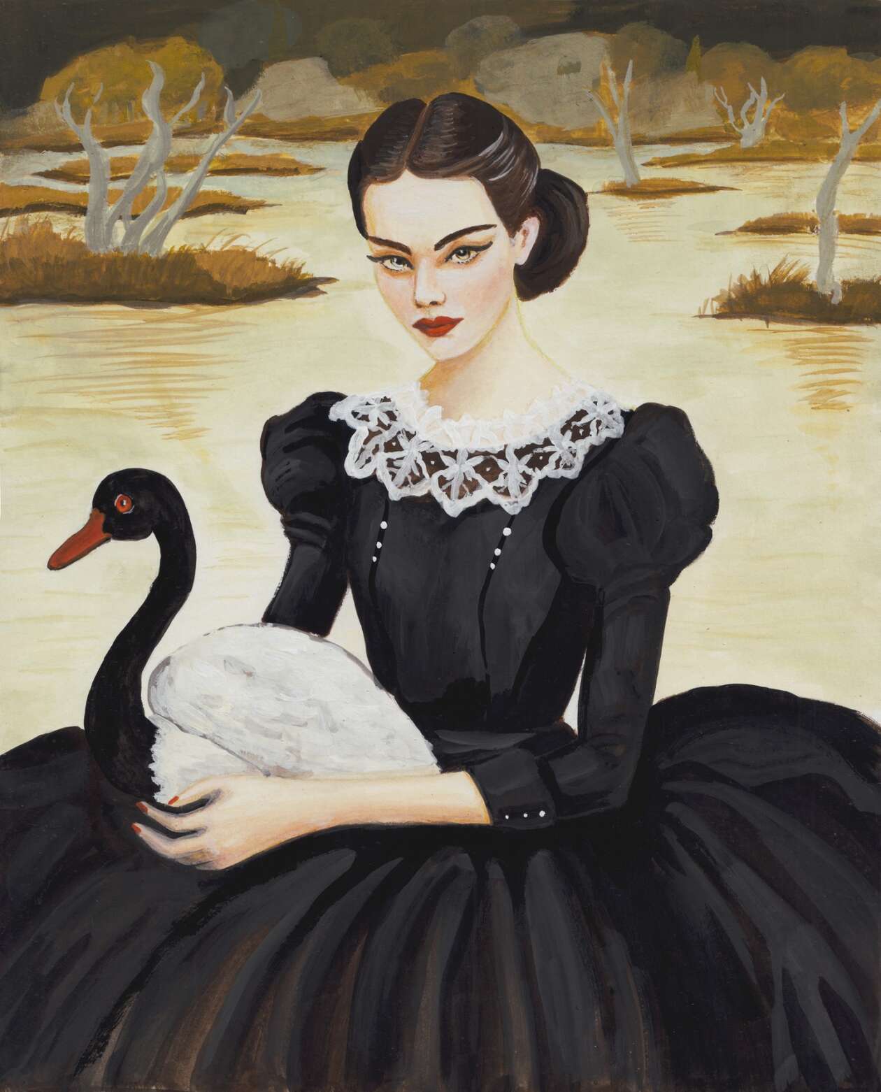 Rachel A Rua’s Fantasy Gouache Paintings (2)