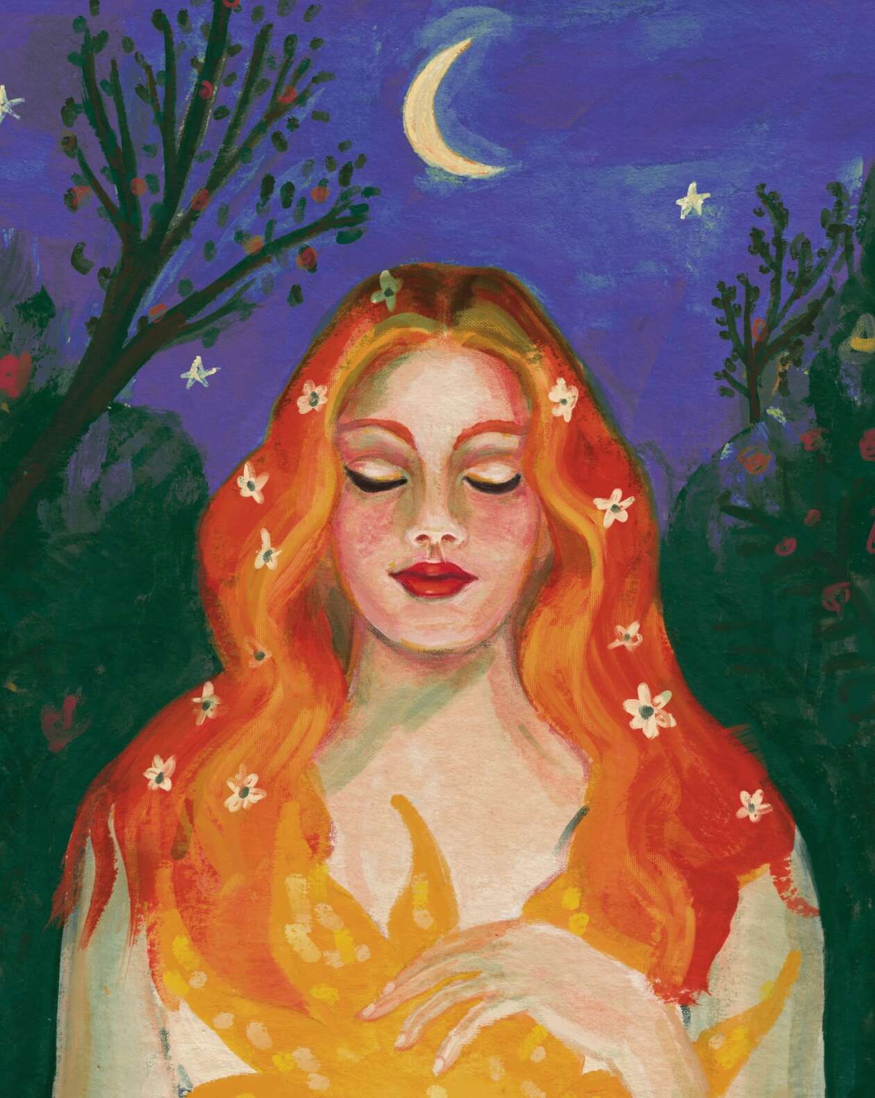 Rachel A Rua’s Fantasy Gouache Paintings (3)
